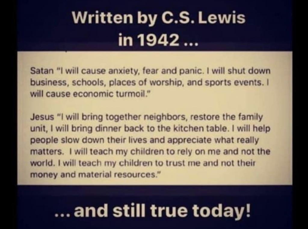 CS Lewis