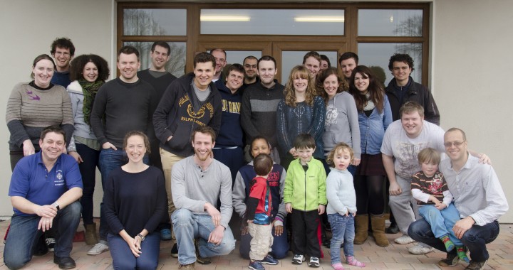 A group photo at the weekend away in Durrow