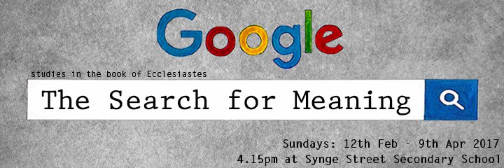 The Search for Meaning