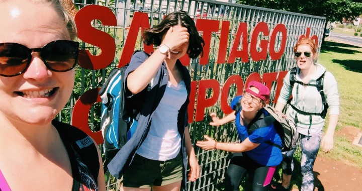 Friends on a Camino pilgrimage