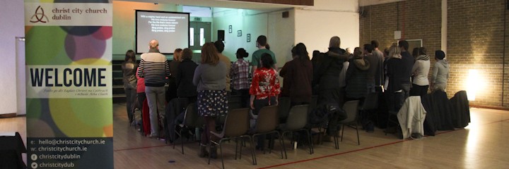 Sunday gatherings in Synge Street Secondary School